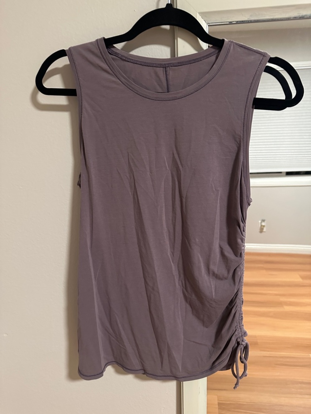 lululemon athletica Dusty Mauve Side-Ruched Sleeveless Tank